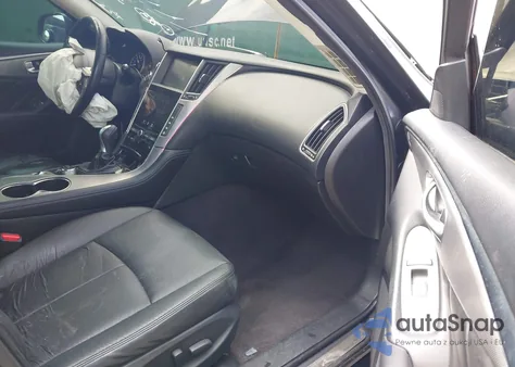 2015 Infiniti Q50 Premium/Sport z USA, uszkodzony, nr VIN JN1BV7AP2FM337093